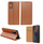 Futrollë telefoni OEM Book Case Smart Pro për Samsung A17 Oppo A17k, lëkurë, kapak si libër, kafe