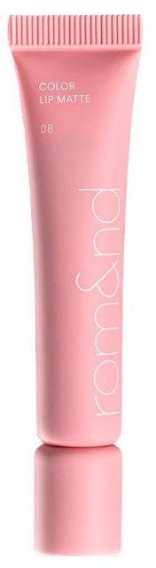 Мат кармин Romand Color Lip Matte, #08 Butter Pink, нежно розова