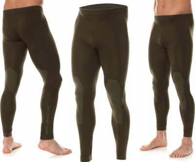 Leggings termike Brubeck Ranger Protect LE1242M për burra, madhësia XL, të zinj
