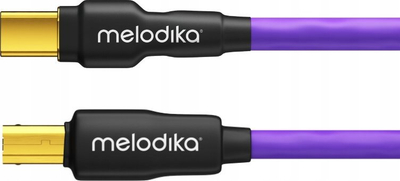 Kabllo USB Melodika MDUCB50 USB C në USB B, 5 m, USB 2.0, e purpurt