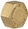 Kapak fundor TDM Brass ART 106, 3/8", bronzi