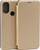 Këllëf telefoni Magnet Wallet për Moto Edge 30, tip libër, me xhep për karta, ngjyrë gold