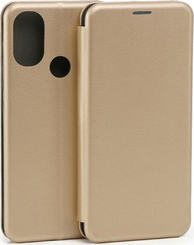 Këllëf telefoni Magnet Wallet për Moto Edge 30, tip libër, me xhep për karta, ngjyrë gold