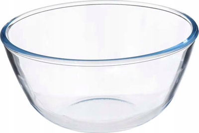 Enë qelqi 5five Simply Smart Glass Bowl With Lid, 2.7L, transparente