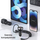 Karikues makine Usams US-CC193, 60W PD QC, 1xUSB-A 18W 1xUSB-C 30W, kabllo Lightning, i zi