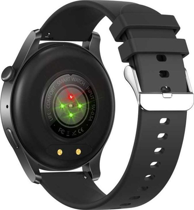 Ora inteligjente BOZLUN B55S, ekran 1.43" AMOLED, IP67, e zezë