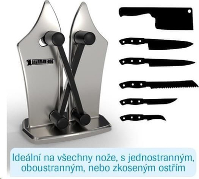 Mprehës thikash MediaShop Bavarian Edge, teknologji X-Cross, metalik