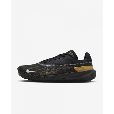 Atlete hokej në fushë Nike Vapor Drive, shollë gome me tabe, të zeza