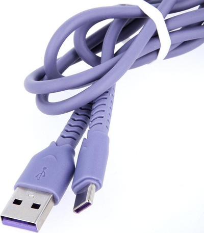 Kabllo USB C Maxlife MXUC 04, 3A, 1m, vjollcë