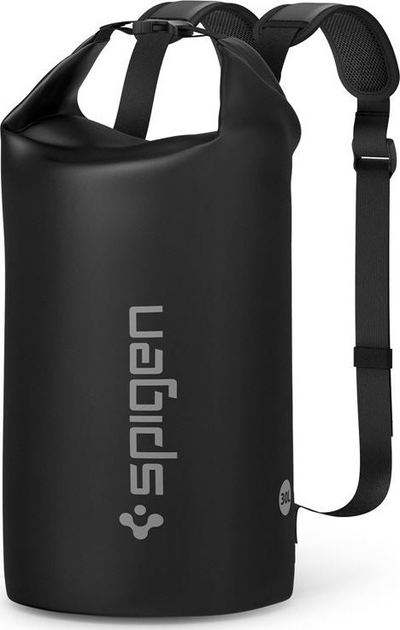 Çantë ujëduruese Spigen Aqua Shield A631, 30L, IPX6, e zezë