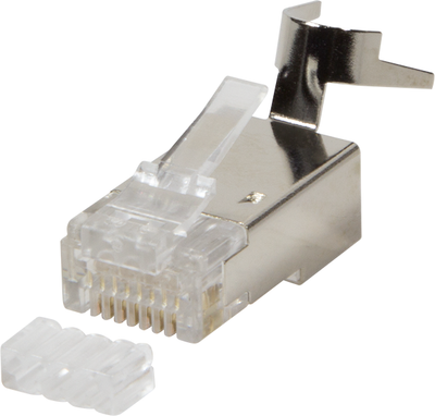 LogiLink MP0033 Cat.6A RJ45 Модуларен Конектор, 50 Парчиња