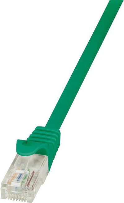 Kabllo rrjeti LogiLink CP2025U, RJ-45, Cat.6, 0.5m, jeshile