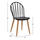 Set tavolina me karrige 5-pjesësh HM11025.02, zezë