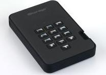 Надворешен цврст диск SSD IStorage DiskAshur², 1TB, USB, црн