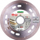 Teh diamant për pllaka Klingspor 1A1R 11115421009, 115mm, vrima 22.2mm, gri