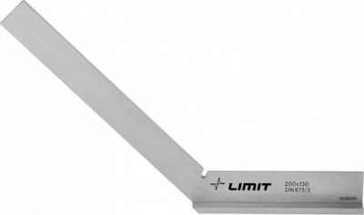 Vizore këndi Limit Square, me bazë 135°, 200x130 mm, metalike
