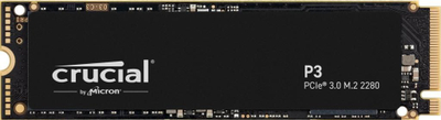 SSD M.2 Crucial P3, 1TB, NVMe PCIe 3.0, i zi