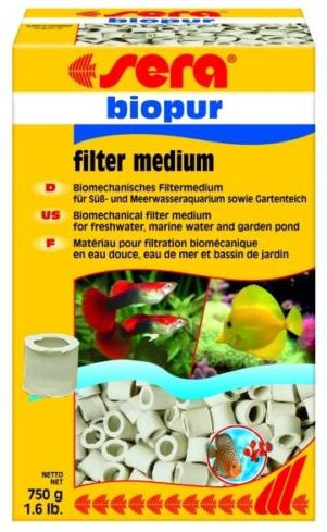 Zhavor për akuarium Sera Biopur Insert 750g