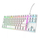 Tastierë gaming Trust GXT 833W Thado TKL, USB, me kabllo, e bardhë