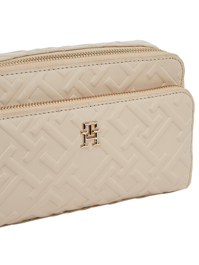 Çantë krahu për femra Tommy Hilfiger, bezhë
