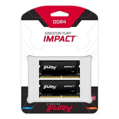 RAM за лаптоп Kingston DDR4 SODIMM, 64GB, 3200MHz, комплет 2 парчиња