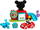 Set ndërtimi LEGO Mickey Mouse Playground and Car 10454, pjesë të mëdha, për fëmijë
