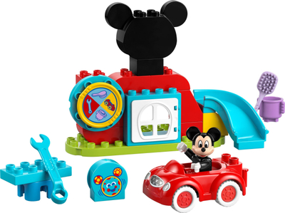 Set ndërtimi LEGO Mickey Mouse Playground and Car 10454, pjesë të mëdha, për fëmijë