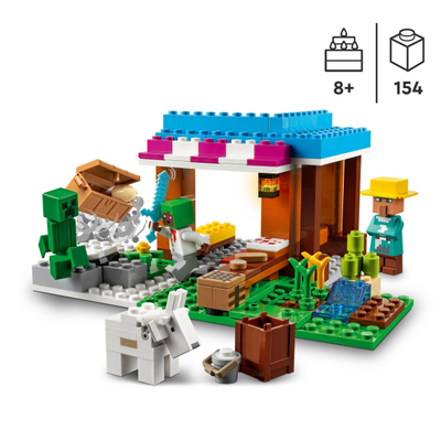 Set lodrash LEGO Minecraft The Bakery 21184, 154 copa, 8+