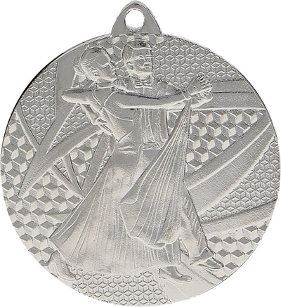 Medalje argjendi për vallëzim, çelik, 2cm