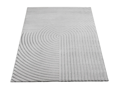 Tapet Beliani KARGI, 80x150 cm, poliester, gri