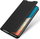 Këse me kapak Dux Ducis Skin Pro për Samsung Galaxy A73, lëkurë eko, me stand, e zezë