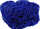 Rrjetë për porta futbolli Yakimasport 100792, 5x2 m, 4 mm, blu