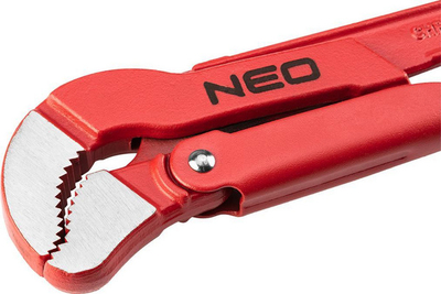 Çelës tubash Neo Tools S, 1", 330 mm, i kuq