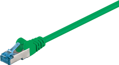 Kabllo interneti Wentronic Goobay 93742, CAT 6a, 2 m, SFTP, jeshile