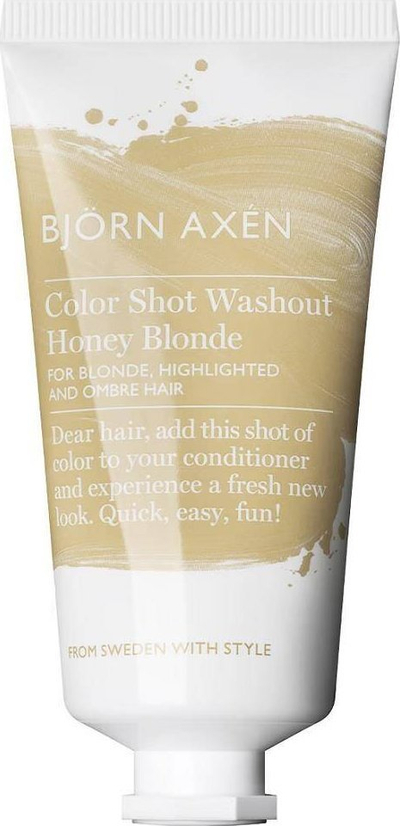 Ngjyrë e përkohshme flokësh Björn Axén Color Shot Washout Honey Blonde, 50ml, bionde e ngrohtë