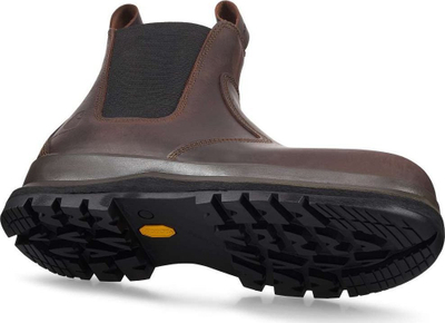 Çizme pune Carhartt Carter Chelsea, S3, lëkurë hydro oil, ngjyrë kafe e errët