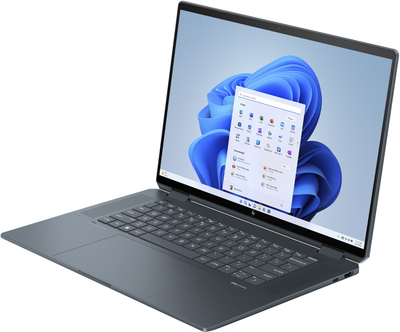 Laptop HP Spectre x360 16-aa0075nw, 16", Intel Core Ultra 7 155H, 16 GB RAM, 1 TB SSD, i kaltër