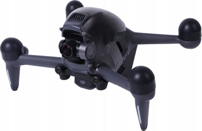 Kapak mbrojtës për motorin e dronit DJI Fpv Combo, të zinj, 4 copë
