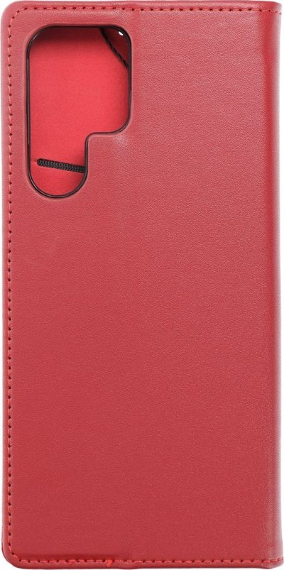 Këllëf flip lëkure Forcell SMART PRO për Samsung S22 Ultra, bordo