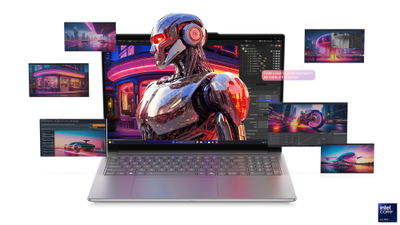 Laptop Lenovo Yoga Pro 9i Aura Edition 16, Intel Core Ultra 9, 64GB RAM, gri