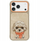 Kapak telefoni Nimmy Big Eyed Pet 2.0 Dog për iPhone 17 Pro, plastike TPU, bezhë