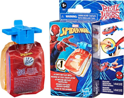 Rimbushje lodre Marvel Real Webs Ultimate Web Fluid Refill, për Spider-Man Web Blaster