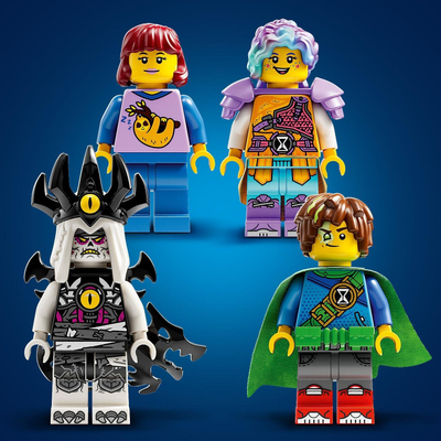 Set lodër LEGO Dreamzzz Nightmare Shark Ship 71469, ndërtim anije peshkaqen, 10+ vjeç, shumëngjyrësh