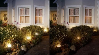 Shtyllë e jashtme LED Philips Hue Lucca, 9W, 806 lm, anthracite