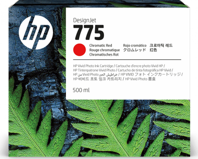 Kartutxh boje HP DesignJet 775, 500 ml, Chromatic Red, i kuq