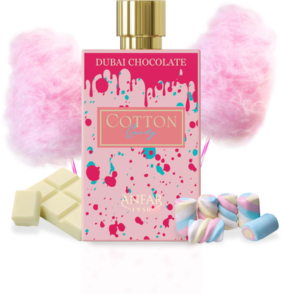 Parfum Anfar Cotton Candy Dubai Chocolate Extrait, 80ml, për goca, rozë