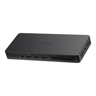 Докинг станица ASUS Triple 4K Thunderbolt 4 DC500, до 3 монитори 4K, напојување 90W, црна