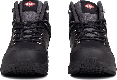 Këpucë për jashtë për burra Lee Cooper LCJ-23-01-2036M, të mbrojtura, me lidhëse, të zeza