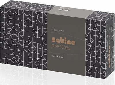 Shampon fytyre Satino, 2 shtresa, e bardhë