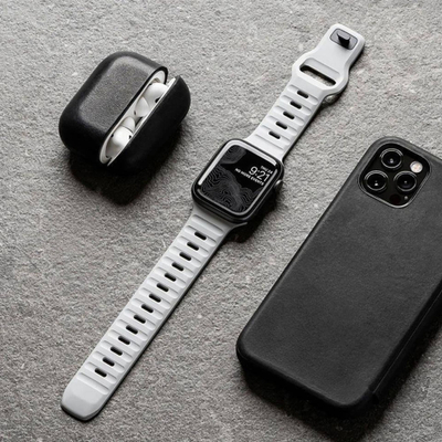 Rrip për orë Apple Watch Tech-Protect IconBand Line, 38/40/41 mm, silikon sport, ngjyrë lime